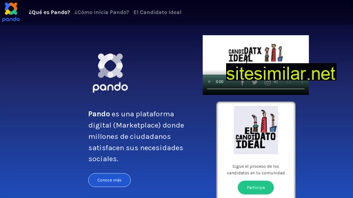 pando.org.mx alternative sites
