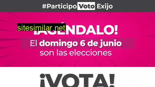 participovotoexijo.mx alternative sites