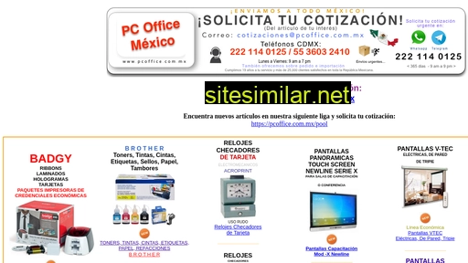 pcoffice.com.mx alternative sites