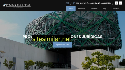 peninsulalegal.com.mx alternative sites