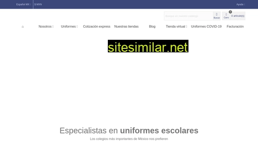 pesauniformes.com.mx alternative sites