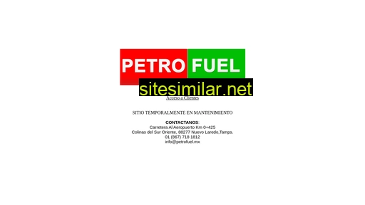 Petrofuel similar sites