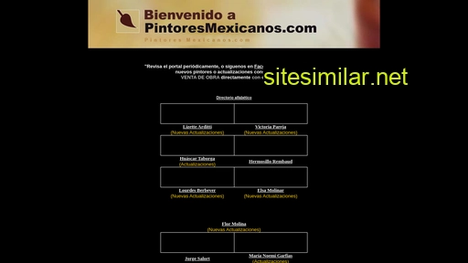 pintoresmexicanos.com.mx alternative sites