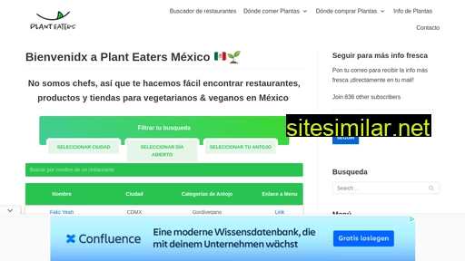 planteaters.mx alternative sites