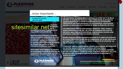 plastcom.com.mx alternative sites