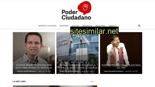 poderciudadano.com.mx alternative sites