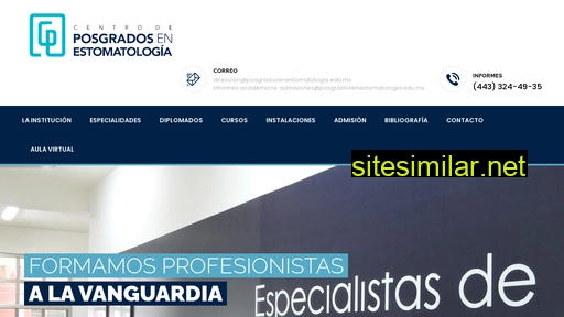 posgradosenestomatologia.edu.mx alternative sites