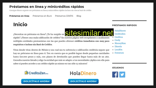prestamos-en-linea.mx alternative sites
