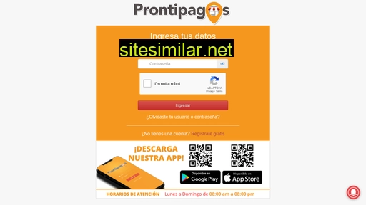 prontipagos.mx alternative sites