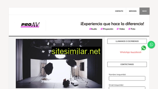 proav.com.mx alternative sites