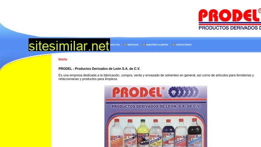 prodel.com.mx alternative sites