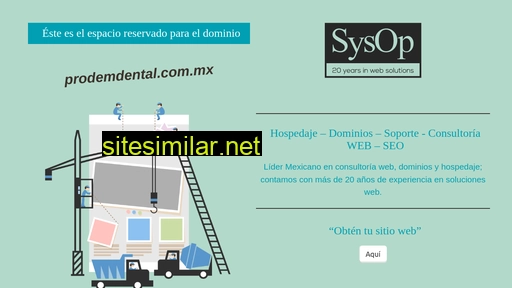 prodemdental.com.mx alternative sites