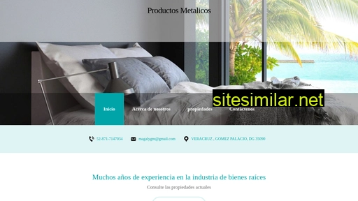 productosmetalicos.com.mx alternative sites