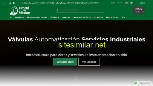 prooil.com.mx alternative sites