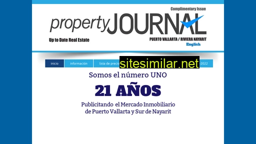 propertyjournal.com.mx alternative sites