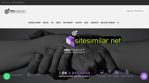 protarget.com.mx alternative sites