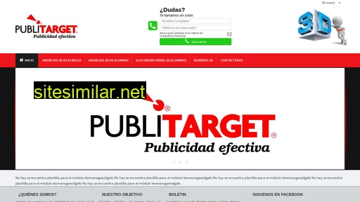 publitarget.com.mx alternative sites