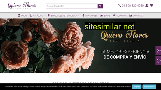 quieroflores.com.mx alternative sites