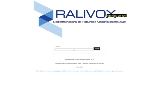 ralivox.com.mx alternative sites