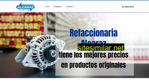refaccionariaalcaraz.com.mx alternative sites