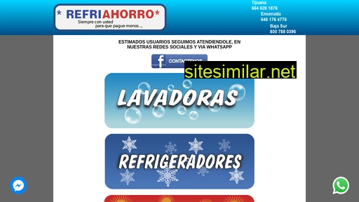 refriahorro.com.mx alternative sites