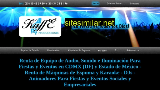 rentadeequipodeaudioeiluminacion.com.mx alternative sites
