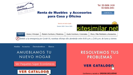 rentademuebles.mx alternative sites