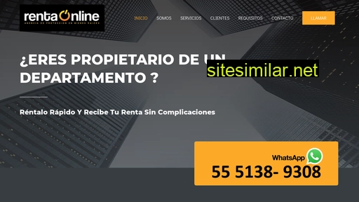 rentaonline.com.mx alternative sites