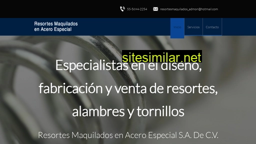 resortesmaquiladosmex.com.mx alternative sites