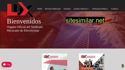 revistalux.org.mx alternative sites