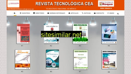 revistatecnologicacea.mx alternative sites