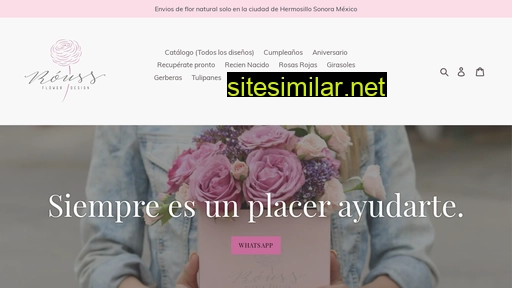 roussflowerdesign.mx alternative sites
