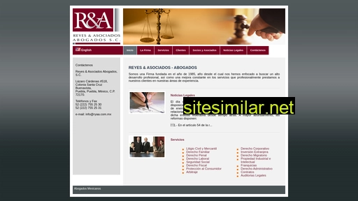 ryaa.com.mx alternative sites