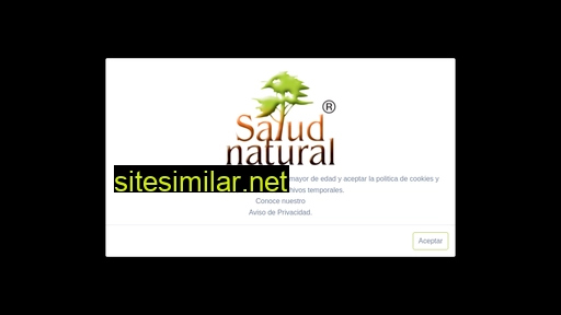 saludnatural.mx alternative sites