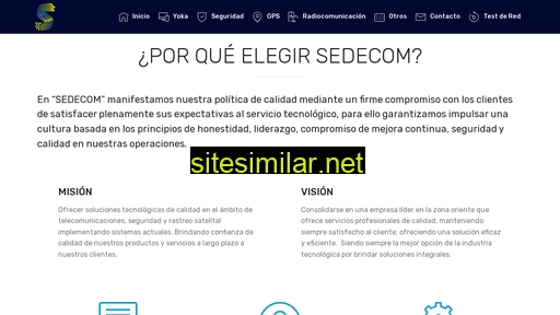 sedecom.com.mx alternative sites
