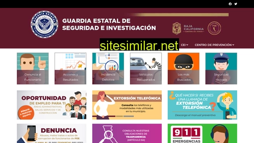 seguridadbc.gob.mx alternative sites