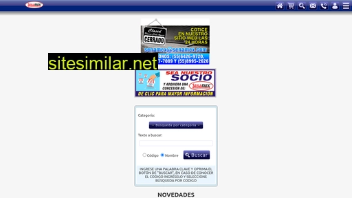 senamex.com.mx alternative sites