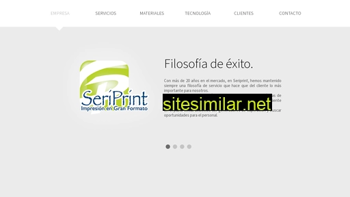 seriprint.com.mx alternative sites