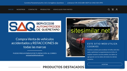 serviciosaq.com.mx alternative sites