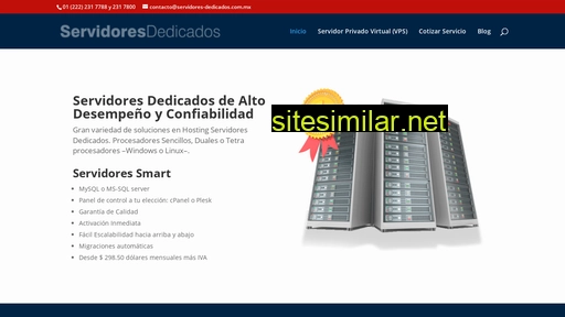 servidores-dedicados.com.mx alternative sites