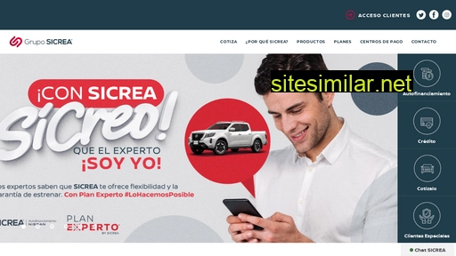 sicrea.com.mx alternative sites