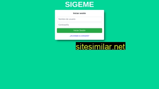 sigeme.com.mx alternative sites