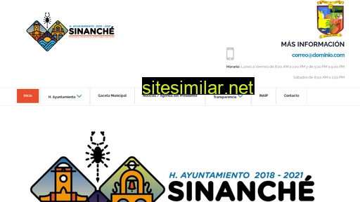 sinanche.gob.mx alternative sites