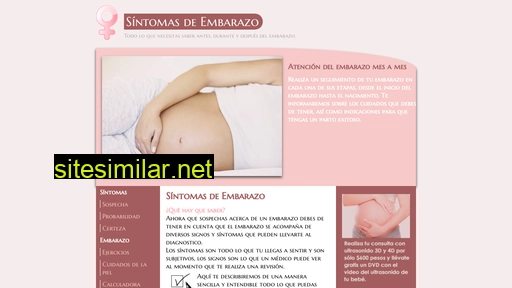sintomasdeembarazo.com.mx alternative sites