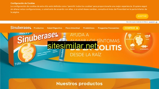 sinuberase.com.mx alternative sites