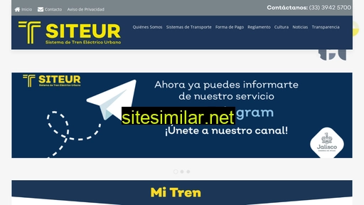 siteur.gob.mx alternative sites