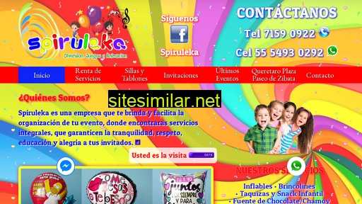spiruleka.com.mx alternative sites