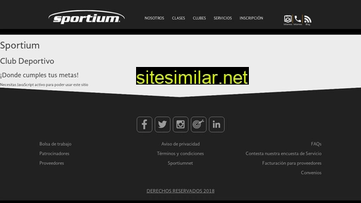 sportium.com.mx alternative sites