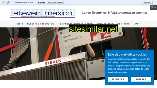 stevenmexico.com.mx alternative sites