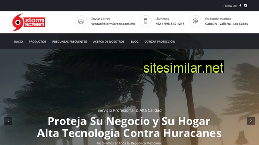 stormscreen.com.mx alternative sites